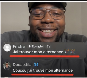 Témoignage d'un élève ayant signé son alternance
